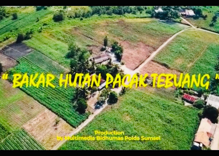 Film Pendek 'Bakar Hutan Pacak Tebuang’ Ciptaan Polda Sumsel Raih Juara Lomba Setapak Perubahan Polri 