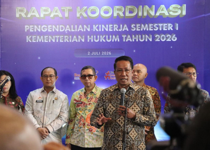 Kemenkum Sumsel Tindaklanjuti Arahan Hasil Rakor Pengendalian Kinerja