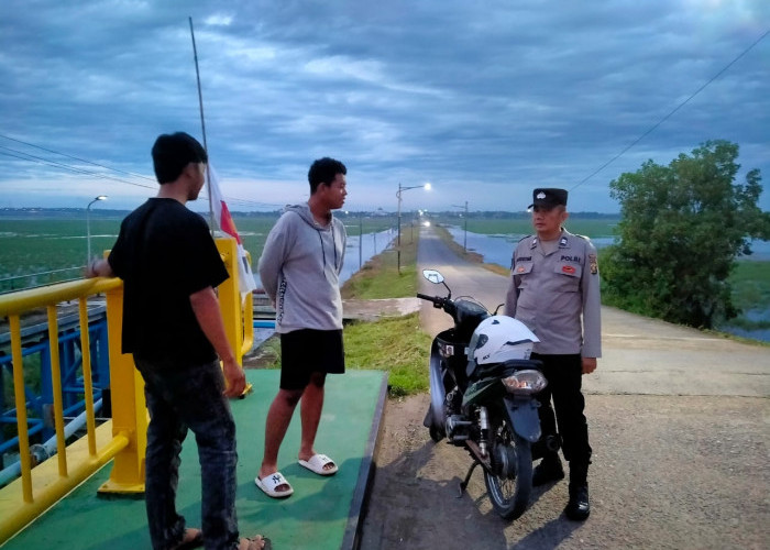 Polsek Indralaya Gelar Patroli Subuh Antisipasi 3C dan Tawuran di Bulan Ramadan