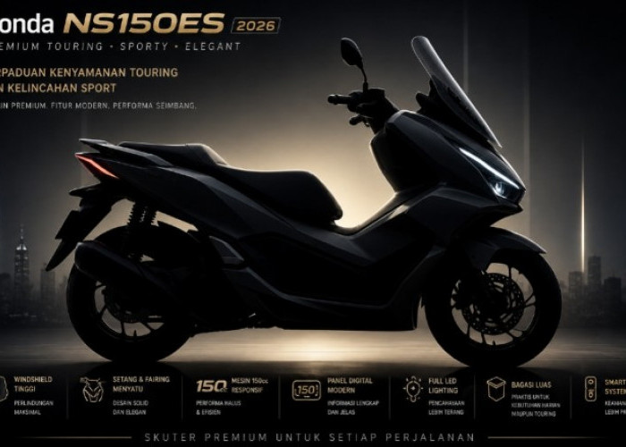 Honda NS150ES 2026: Skuter “Kawin Silang” PCX dan Vario, Siap Masuk Indonesia? Ini Bocoran Harganya!