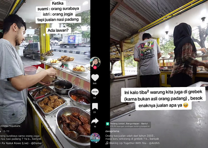 Orang Jogja Jualan Nasi Padang Sejak 2003 Mau Dirazia, Padahal Punya Tetangga Padang Malah Pilih Jualan Baju