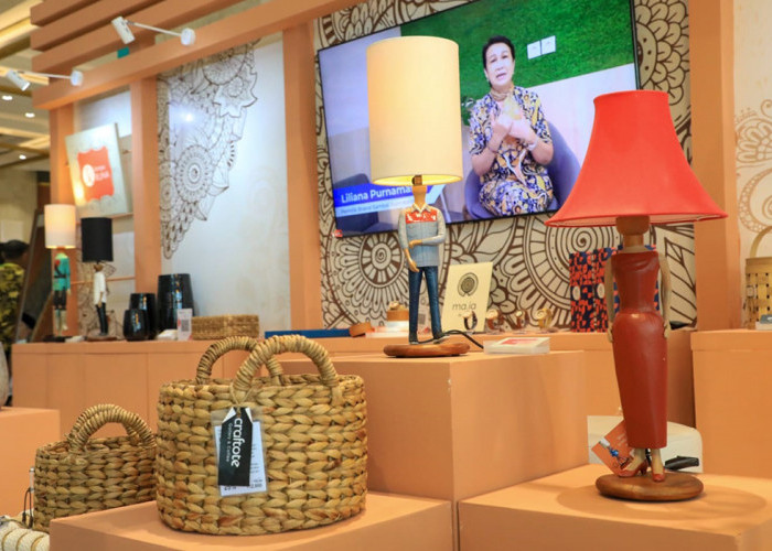 UMKM Binaan BRI Ramah Lingkungan dengan Kualitas Ekspor, Gallery dan Coffee di Kriyanusa 2023