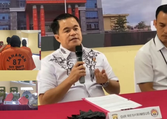 Polda Sumsel Bongkar Sindikat Pengoplos Gas Elpiji, Empat Tersangka Ditangkap, Ratusan Tabung Disita