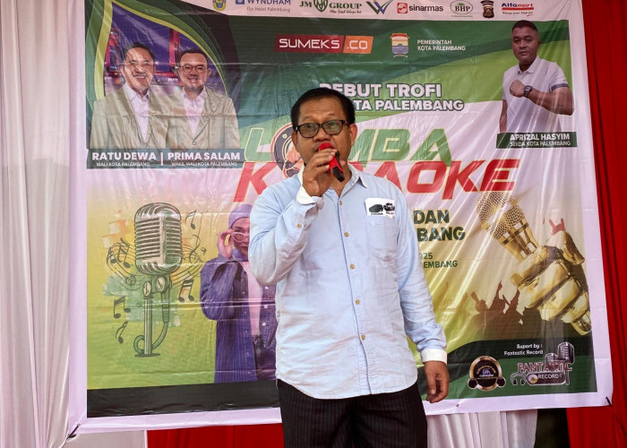 Lomba Karaoke Dangdut dan Lagu Palembang 2025 Sumeks.co Diikuti Puluhan Peserta