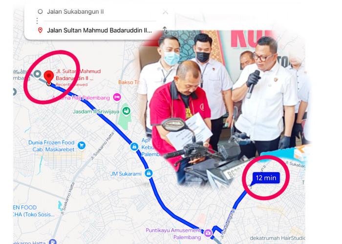 Rute Terakhir Kurir Antoni, Pick Up Sabu 11 Kg di Warung Jamu Menuju Toko Pempek Sukabangun 2