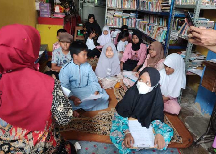 LIbur Sekolah, Kampung Literasi Karya Mulya Palembang Gelar Berbagai Lomba