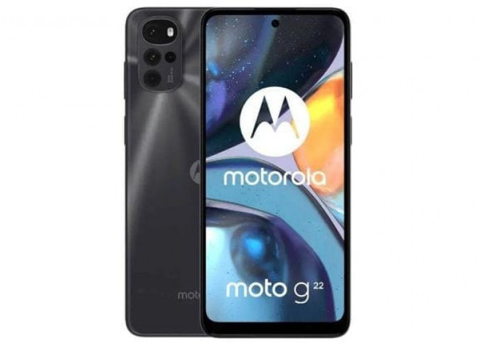 Motorola Moto G22 Hadirkan Fitur Memadai Untuk Performa Multitasking, Cek Spesifikasinya Disini!