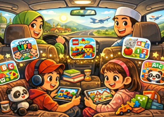 5 Game Edukasi Anak Tanpa Kuota, Solusi Bikin Orang Tua Tenang Saat Perjalanan Mudik Lebaran
