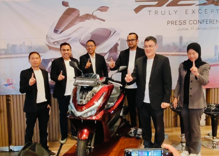 RESMI, New Honda PCX 160 Mengaspal di Jalanan Kota Palembang: Skutik Premium Bongsor Berteknologi Terkini