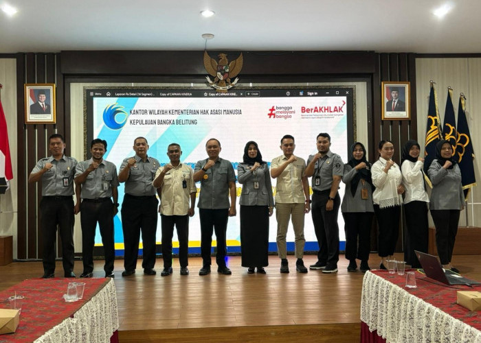 Kemenkum Babel Lakukan Evaluasi Perda Berperspektif HAM