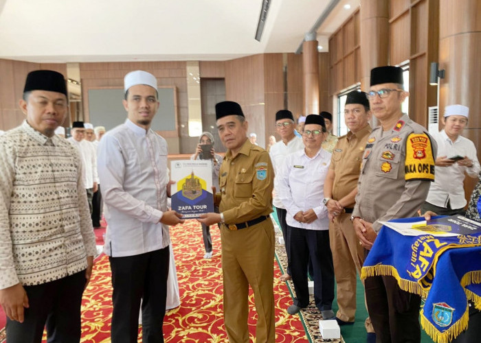 Alhamdulillah, Pemenang dan Official STQH Kabupaten Ogan Ilir Diberangkatkan Umroh