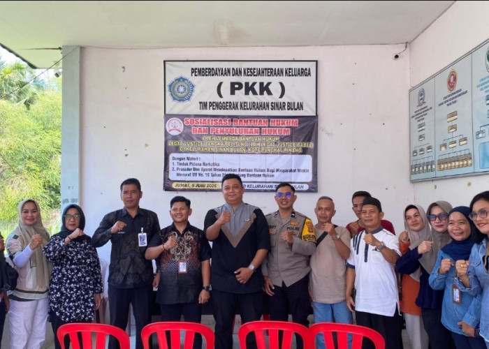 Perangi Narkoba dari Lingkungan Masyarakat, Kanwil Kemenkum Babel Gelar Penyuluhan Hukum di Sinar Bulan