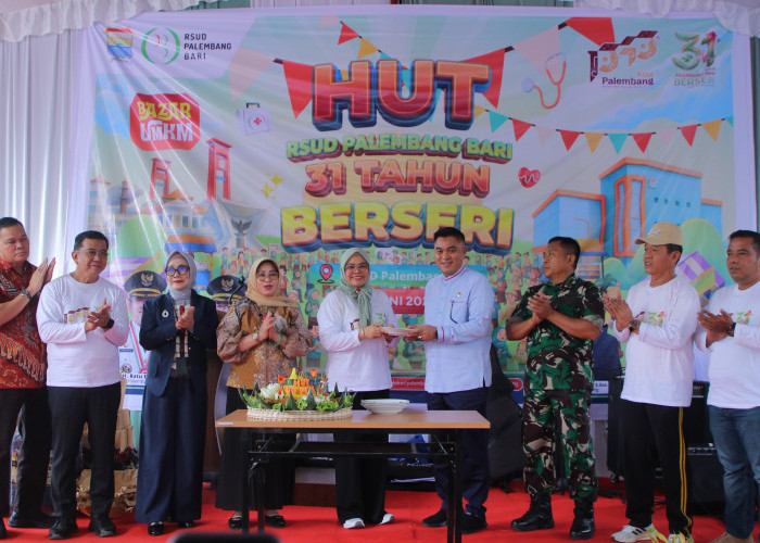 31 Tahun Mengabdi, RSUD Palembang BARI Siap Jadi Pusat Rujukan Nasional dan Berkelas Global