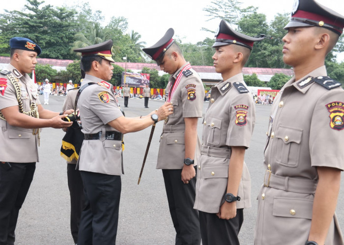 Kapolda Sumsel Pimpin dan Lantik 459 Bintara Polri di SPN Betung, Berikut 3 Nama Personel Terbaik  