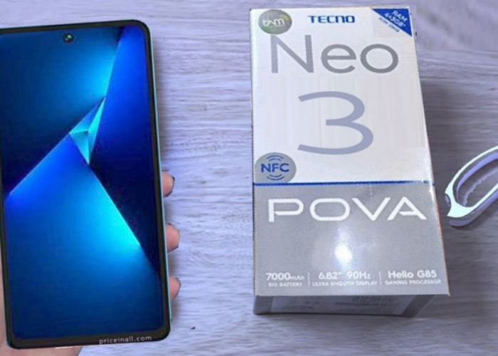 HP Tecno Pova Neo 3 Tawarkan Baterai Besar 7000 mAh dan Ditenagai Chipset MediaTek Helio G85
