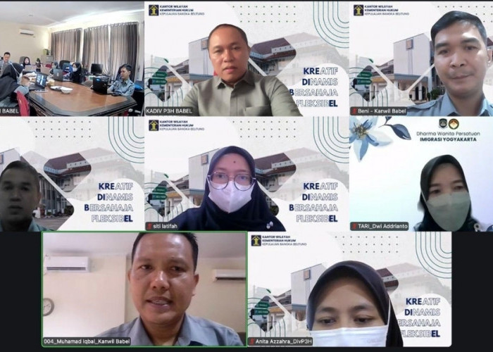 Penataan PKL Jadi Sorotan, Kemenkum Babel Bahas Ranperda Kabupaten Bangka