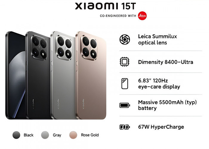 Xiaomi 15T Versi Polosan Bisa Lebih Murah 1 Jutaan Dapat Internal 1TB Dibanding Series T Pro  