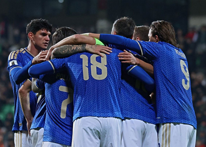Menang 3-1 Atas Turki, Italia Belum Aman di Fase Grup A UEFA Nations League