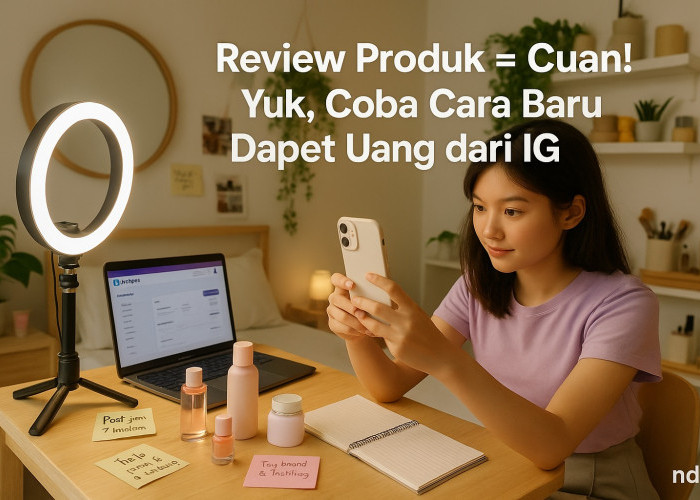 Scroll Instagram Bisa Cuan? Ini Cara Dapet Uang dari Review Produk di IG!