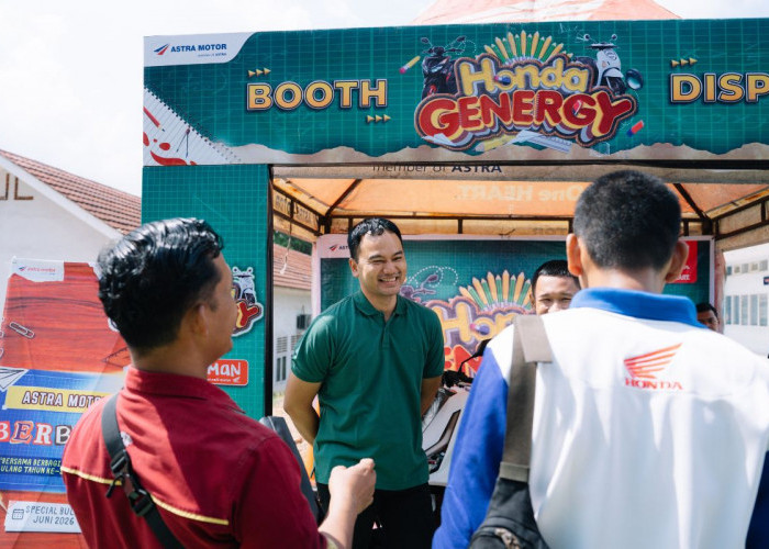 Safety Riding hingga Slalom Challenge, Honda Genergy Ajak Pelajar Melek Keselamatan Berkendara!