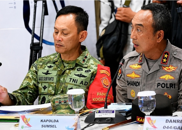 Begini Paparan Kapolda Sumsel Soal Strategi Penanganan Karhutla di Hadapan Presiden Prabowo 