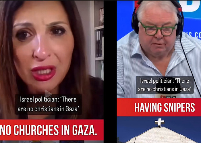 Wakil Walikota Yerusalem Sebut Tak Ada Umat Kristen di Gaza, Sniper Zionis Habisi 2 Jemaat Gereja Dikutuk Paus