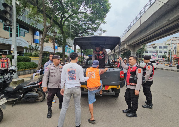 Operasi Pekat Musi 2026 di Kota Palembang Sasar Premanisme, Sejumlah Titik Diamankan Jukir Liar 