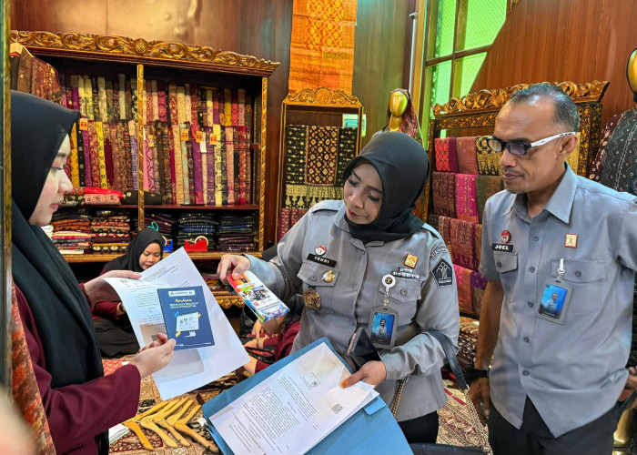 Kanwil Kemenkum Sumsel Edukasi UMKM Wastra Palembang Soal Perlindungan KI