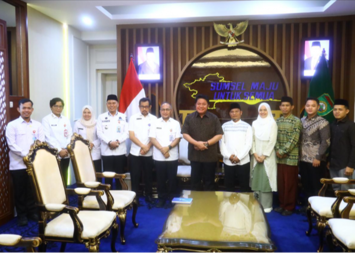 Herman Deru Terima Audiensi Alumni IKM Gontor Palembang, Perkuat Silaturahmi dan Validasi Data Alumni