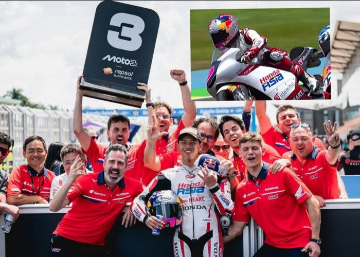 Pembalap Veda Ega Pratama Cetak Sejarah, Naik Podium 3, Cek Hasil dan Klasemen Moto3 2026