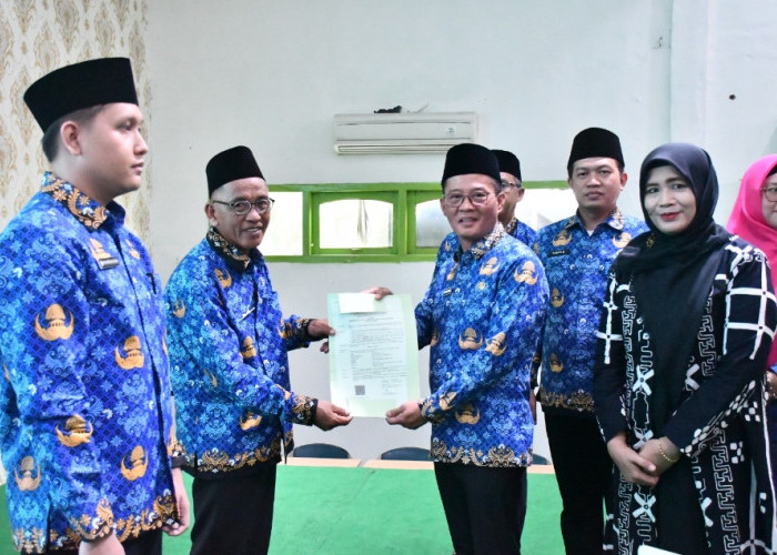 280 PPPK Kemenag Sumsel Terima SK, Tertua 56 Tahun dan Termuda 22