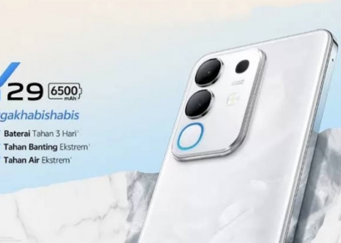 Vivo Y29 4G Mengusung Baterai Besar 6500mAh BlueVolt dengan Pengisian Cepat 