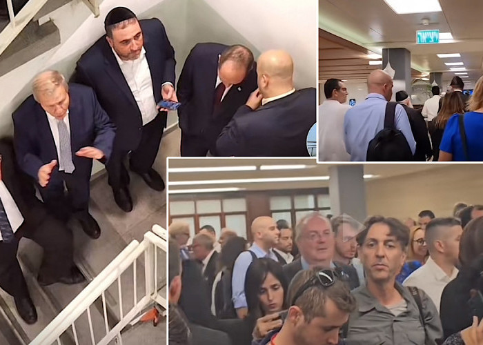 Parlemen Israel Kocar Kacir Saat Rapat Tiba-tiba Dengar Peringatan Roket Hamas ‘Luput’ Tak Terjamah Iron Dome 