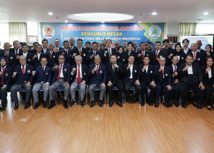 Lantik Pengurus PB PTMSI, ini Pesan Ketum KONI Pusat