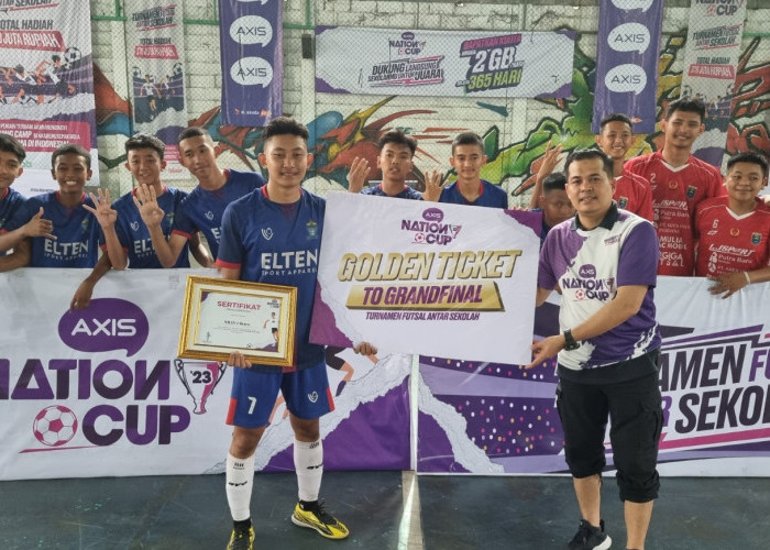 Usai Sisihkan 280 Sekolah, SMAN 4 Metro Lampung Rebut Tiket Final Turnamen Futsal AXIS Nation 2023