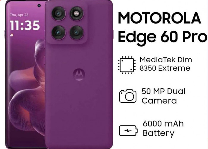 Motorola Edge 60 Pro: Visual P-OLED Memukau dengan Performa RAM 16GB yang Tangguh