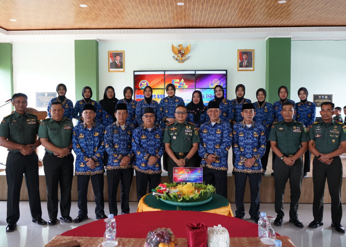 ASN Jaga Kelancaran Administrasi dan Pelayanan, Kodim OKI Rayakan HUT Korpri ke-54
