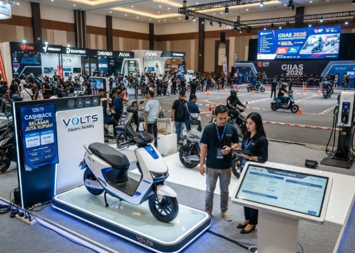 Cashback Motor Listrik GIIAS 2026 Bikin Heboh! Ini Daftar Model Terbaru yang Paling Diburu Pengunjung