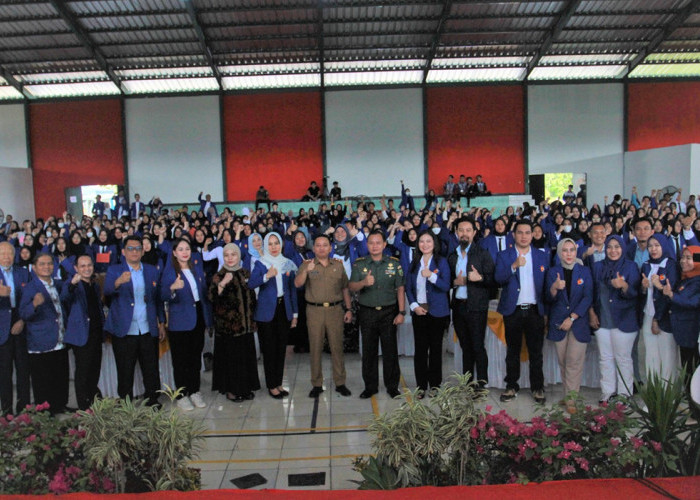 PKKMB Universitas Bina Darma Palembang 2023 Berlangsung Sukses dan Meriah