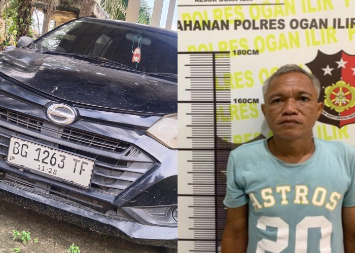 Gelapkan Mobil Daihatsu Sigra Milik Adik Kandung, Pria di Ogan Ilir Terpaksa Berurusan dengan Polisi