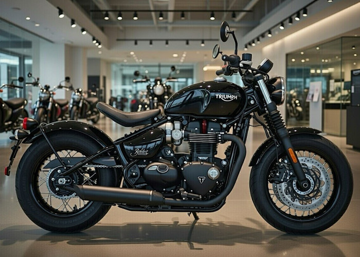 Motor Dipuji Lantaran Desain Memikat Hati, Bonneville Bobber Performa Solid Gaya Hidup Leisure