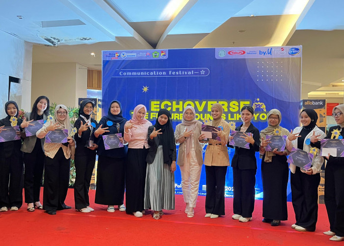 Semarak Dunia Komunikasi Kembali Menggema lewat ECHOVERSE Communication Festival 2025 di Palembang
