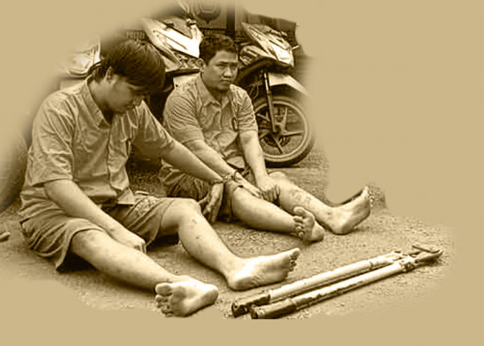 2 Pelaku Petik Motor Ini Hanya Beraksi di Sukarami, Pagar Gembok Bukan Penghalang  