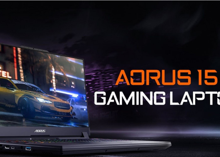 Gigabyte Aorus 15, Laptop Gaming QHD Bertenaga AI dengan Performa Tak Tertandingi