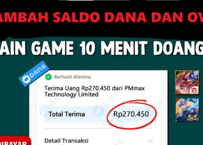 Gak Main-Main! Game Ini Bisa Tambah Saldo DANA Lebih Cepat dari yang Dikira