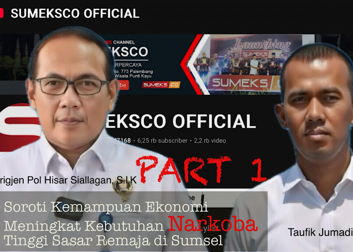 PODCAST SUMEKS.CO: ‘Membasmi Narkoba Ibarat Perang Kebaikan vs Kejahatan Yang Tak Pernah Ada Ujungnya’
