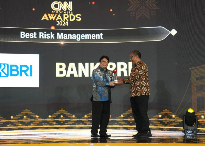 BRI Raih Penghargaan Best Risk Management di CNN Indonesia Awards