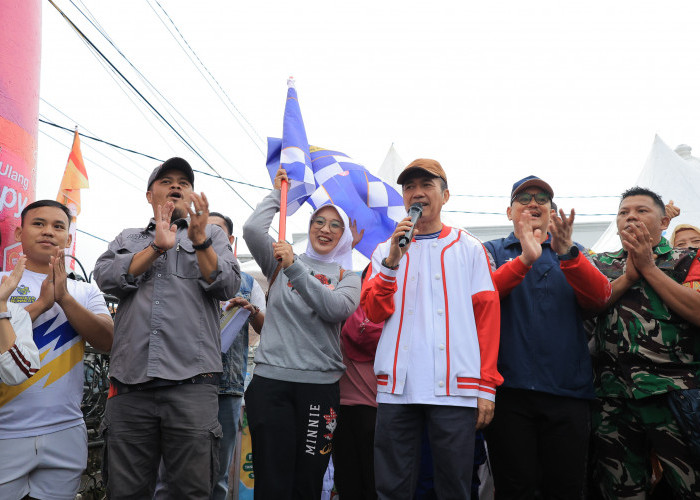 Semarak Jalan Sehat 2026, Ratu Dewa Ajak Warga Hidup Sehat dan Peduli Lingkungan