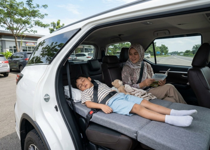 Begini Cara Memilih Kasur Mobil Portable yang Aman untuk Anak Saat Liburan Keluarga