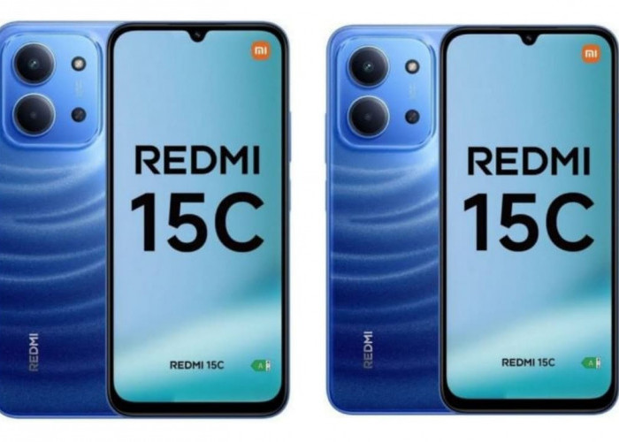 Smartphone Redmi 15C Bawa Perlindungan Sertifikasi IP64 dengan Desain Elegan